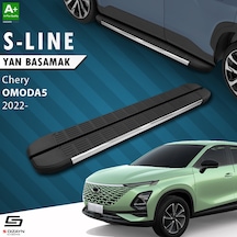 S-dizayn Chery Omoda5 S-line Krom Yan Basamak 183 Cm 2022 Üzeri A+ Kalite