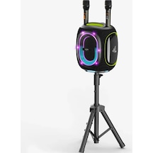 Linktech M424 Premium Çift Mikrofonlu 300w Ekstra Bas Bluetooth Hoparlör