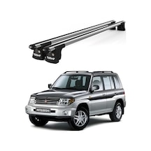 Trio-ı Mitsubishi Pajero 1999-2006 Uyumlu Kilitli Ara Atkı 120cm Port Bagaj Tavan Barı