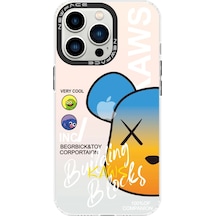 Newface - 135 - iPhone Uyumlu 14 Pro Kılıf Estoril Desenli Kapak - Estoril - Csmo-tex - - 6