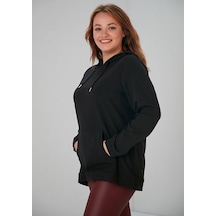 Şardonlu Sweat Siyah Renk -518 Siyah