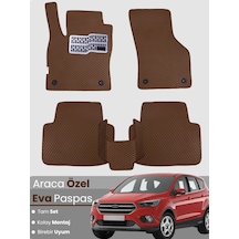 Ford Kuga 2 2013-2019 Uyumlu Eva Paspas Tam Set Araca Özel,su Geçirmez,kolay Montaj 944
