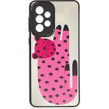 Mey İthalat Samsung Uyumlu Galaxy A33 5g Kılıf Mirror Desenli Kapak - Mirror - 12 Pembe