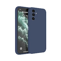 Samsung Galaxy  Uyumlu,  S23 Fe Kılıf First Silikon - Lacivert