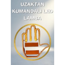 Uzaktan Kumandalı El İşareti 176 Led Ampul İle Araç Camı İçin .