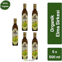 Ralila Organik Talkım Elma Sirkesi 500ml - 5'li Paket