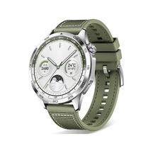 Gear S3 Uyumlu Clo- Krd-102 22mm Silikon Kordon-yeşil