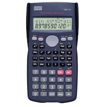 Kraf Hm110 Bilimsel Fonksiyonlu 10+2 Hane Hesap Makinesi 10 Adet Siyah