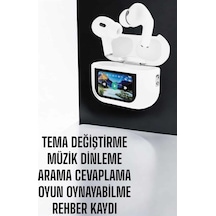 2025 Model Yeni Nesil Pro Kulaklık Gürültü Önleyici Güçlü Ses Kaliteli Beyaz