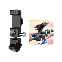 Cbtx Q003 Bisiklet Kilitli 360° Dönen Cep Telefonu Tutucu Siyah