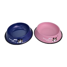 Kedi Ve Köpekler İçin Metal Renkli Mama Ve Su Kabı 30 Cm