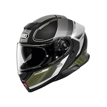Shoei Neotec 3 Sharpen Kask Siyah - Gri - Yeşil