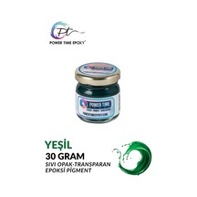 Opak & Transparan Sıvı Pigment Boya / Yeşil / Epoksi Için