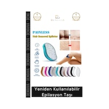 Taş Ağrısız Nano Kristal Fiziksel Hijyenik Kişisel Bakım Yeniden Kullanılabilir Epilasyon Taşı
