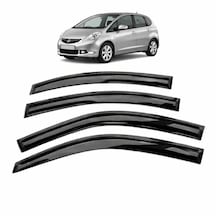 Honda Jazz 2008-2012 Slim Cam Rüzgarlığı 4 Parça