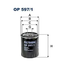 Ford Fiesta 7 Yag Filtresi 1.0 2017-2021 Fıltron Op5971