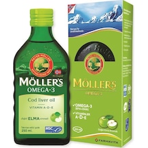 Möller'S Omega3 Balık Yağı Şurup 250 Ml Elma