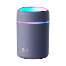 Mufunye Araba Nemlendirici Mini Aromaterapi Nemlendirici Araba İç Hava Temizleyici Küçük Atomize Araba Aletleri 300ml Renkli Bardak L Gri Usb Fişi