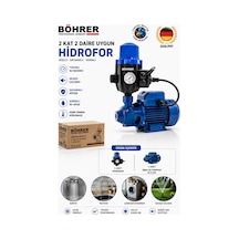 Böhrer Ba011424 2 Kat 2 Daire Uygun Otomatik Aç Kapa Hidrofor - Şebeke Suyuna Uygun