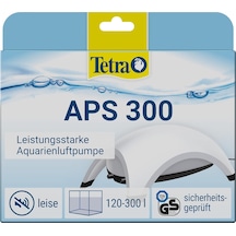 Aps Aquarium Luftpumpe - Leise Membranpumpe, Versch. Größen Für Aquarien Von 10-600 L, Schwarz/