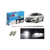 Honda Civic Fc5 Led Plaka Aydınlatma Ampul Seti Femex Parlak Beyaz