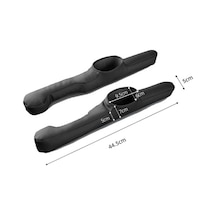 Wondernest 1 Çift Araba Koltuğu Depolama Organizatörü Anti Sızıntı Dikişli Dolgular Gri