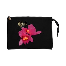 Opeth Orchid Siyah Clutch Astarlı Cüzdan / El Çantası