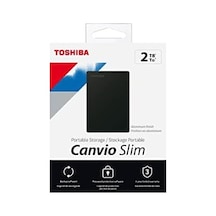 Canvio Slim 2.5" 2tb Usb 3.2 Gen-1 Siyah Hdtd320ek3ea Taşınabilir Harici Sabit Disk