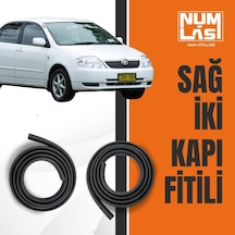 Toyota Corolla 2000-2006 Sağ Ön Ve Arka Kapı Fitili-a Kalite-numlas-nm5838