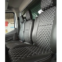 Ford Transit 2021 Araca Özel Deri Tek Kabin Oto Koltuk Kılıfı (500520671)