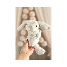 Kucaklayan Sarılan Ultra Soft Peluş Tavşan 25 Cm - Bej 5 Adet Çok Renkli