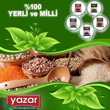 Yazar Gönen Baldo Pirinç 5 KG + Kuru Fasulye 5 KG + Koçbaşı Nohut 5 KG