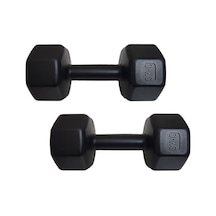 3 Kg X 2 Adet 6 Kg Dambıl Seti 6 Kg Dumbell Set - Siyah1