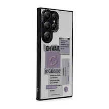 Samsung Galaxy S24 Ultra Kılıf Mirror Desenli Kapak - Mirror - 4 Çok Renkli