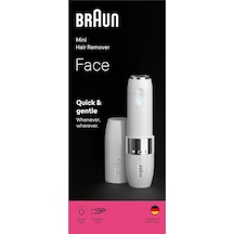 Braun Mini Yüz Tüy Alma Cihazı, Hızlı Ve Nazik, Fs1000, Beyaz