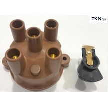 Distribütör Kapağı + Tevzi Makarası Renault R9 R11 R19 R21 1,4 2,0 7701407310-7701027491 Tkn Ds-003