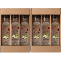 Organik Elma Suyu Konsanteresi 330g X 6 İşletme Boyu Avantajlı Paket
