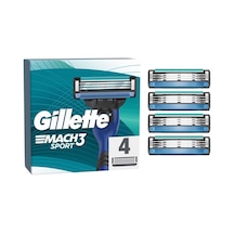 Gillette Mach3 Sport Yedek Tıraş Bıçaği 4'lü