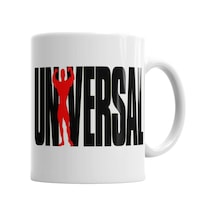 Universal Fitness Logo Kupa Bardak Porselen Karışık
