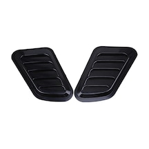 Off Road Arazi Aracı Otomobil Ön Kaput Glossy Black Air Flow Rüzg
