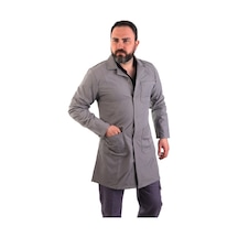 Eser - Erkek Alpaka Önlük Çıtçıtlı - Gri