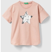 Unıted Colors Of Benetton Kız Çocuk Tshirt 3ı1xc10ıa 001