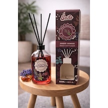 Bambu Oto Koku Amber Ormanı Reed Diffuser Derin, Sıcak Ve Zaman Çok Çeşitli
