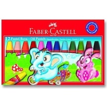 Faber Castell Pastel Boya 12li - 3 Adet Çok Renkli