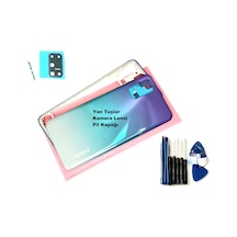 Oppo A52 Kasa Arka Pil Batarya Kapağı Tamir Seti Mavi