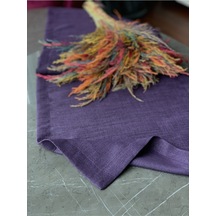 Valerium Simli Mor Runner 40x150cm Mor