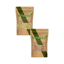5 Kg Glutensiz Tane Karabuğday Seti 2,50 Kg Çiğ + 2,50 Kg Kavrulmuş Greçka 1. Kalite