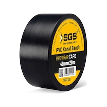 Pvc Kanal İzolasyon Bandı 48mm X 20mt Sıvı Geçirmez Güçlü Yapışma Pipe Wrap Tape