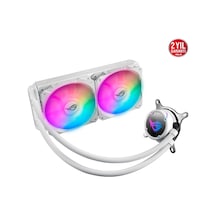 Rog Strıx Lc 240 Rgb Whıte Edıtıon Aura Sync Rgb 120mm Adreslenebilir Fan Sıvı Cpu Soğutucusu