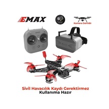 Emax Tinyhawk Iıı Plus Freestyle Rtf Analog Kameralı Fpv Racing Drone W/kumanda+goggles Gözlük Kullanıma Hazır